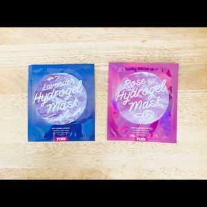 NWT Rare! Victoria’s Secret Pink: 2 PC Hydrogel Face Mask Set